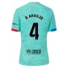 Camiseta de fútbol FC Barcelona R. Araujo 4 Tercera Equipación 23-24 - Hombre